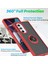 Motorola Edge X30 / X30 Pro Için Yüzük Stand Mat Sert Silikon Telefon Kılıfı - Sarı (Yurt Dışından) 2