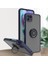 Motorola Moto G50 5g Için Yüzük Stand Mat Sert Silikon Telefon Kılıfı - Mavi (Yurt Dışından) 1