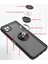 Motorola Moto G50 5g Için Yüzük Stand Mat Sert Silikon Telefon Kılıfı - Mavi (Yurt Dışından) 3