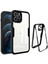iPhone 12 Pro Için Yumuşak Tpu Ekran Koruyucu Telefon Kılıfı - Siyah (Yurt Dışından) 1