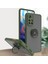 Xiaomi Poco M4 Pro 5g Için Yüzük Stand Mat Sert Silikon Telefon Kılıfı - Yeşil (Yurt Dışından) 1