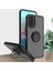 Xiaomi Redmi Note 10 Pro / Note 10PRO Max Için Yüzük Stand Mat Sert Silikon Telefon Kılıfı - Siyah (Yurt Dışından) 1
