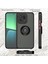 Xiaomi 13 Pro Için Yüzük Stand Mat Sert Silikon Telefon Kılıfı - Sarı (Yurt Dışından) 2