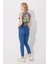 Gri Soluk Efektli Baskılı Kolsuz T-Shirt SS23TE4719TE 4