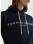 Kapüşon Yaka Mavi Erkek Sweatshirt MW0MW10752403 3
