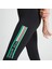 Tayt Içi Şardonlu Yüksek Performans Mikrofiber Rahat Kesim Spor Tayt Gri ve Siyah 3