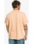 Natural Dye Erkek Pembe Bisiklet Yaka Tişört 5