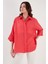 Truvakar Kol Oversize Yazlık Gömlek Bayan Gömlek 514344036 4