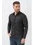 Lyon G3005 Likralı Slim Fit Örme Gömlek Haki 2