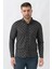 Lyon G3005 Likralı Slim Fit Örme Gömlek Haki 3