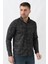 Lyon G3005 Likralı Slim Fit Örme Gömlek Haki 4