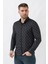 Marsilya G3003 Slim Fit Likralı Örme Gömlek Siyah 2