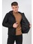 Eisenstadt Slim Fit Kapüşonlu Mont Siyah 3
