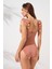Fıjı Kol Fırfır Detaylı Askılı Mayo Bronz 231126 2
