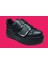 Womenly Moda 2001 SIYAH Cırtlı Kadın Sneaker Spor Ayakkabı 2