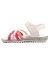 Arz 9000-P Beyaz-Fuşya-Pembe Kız Çocuk Sandalet 2