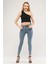 Skinny Jean Kadın Pantolon 1031-936 Açık Mavi 1