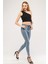 Skinny Jean Kadın Pantolon 1031-936 Açık Mavi 3