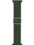 Apple Watch Se 2022 44MM Kordon Braided Loop Band Koyu Yeşil 1