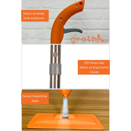 grothe wipe sprey mop