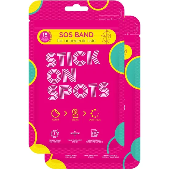 Sos Band - 15 Adet / Patch x2