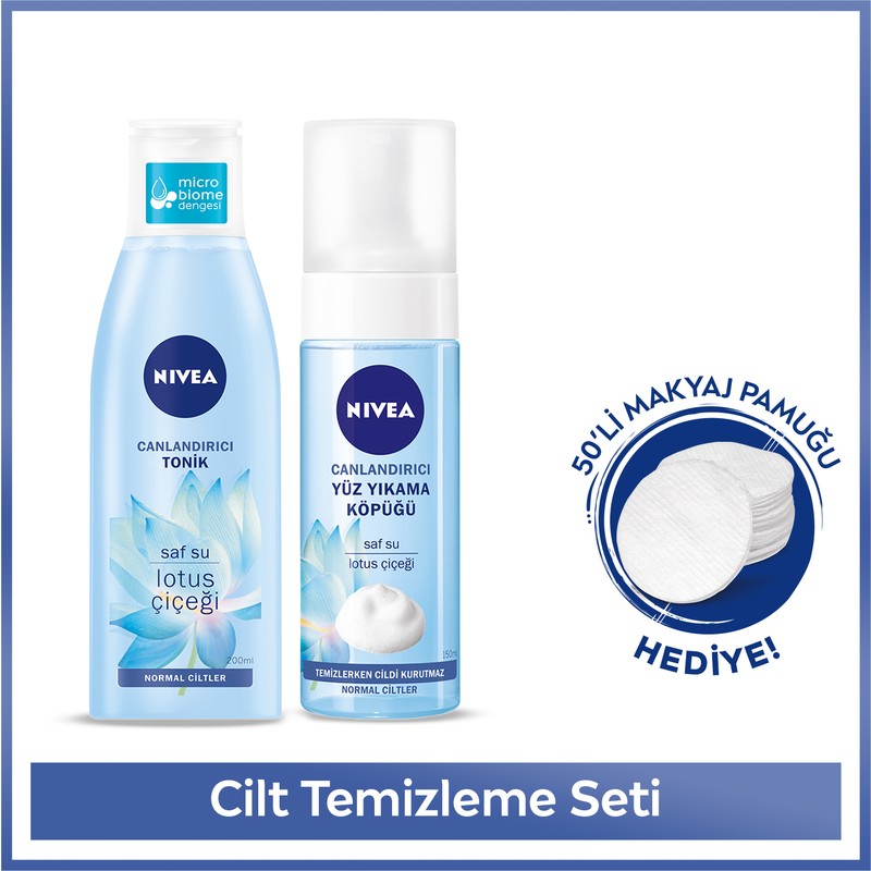 Nivea Nıvea Canlandırıcı Yüz Yıkama Köpüğü 150 ml Yatıştırıcı Etkili Hassas Ciltler İçin Temizleyici