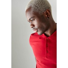 DeFacto Regular Fit Polo Yaka Basic Kısa Kollu Pamuklu Penye Tişört M7676AZ21SP