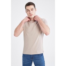 DeFacto Slim Fit Bisiklet Yaka Basic Kısa Kollu Tişört M4790AZ22SP