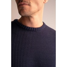 DeFacto Regular Fit Bisiklet Yaka Triko Kazak N9902AZ22WN