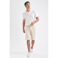 DeFacto Regular Fit Basic Bermuda Şort U4579AZ21SM