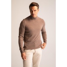 DeFacto Slim Fit Yarım Balıkçı Yaka Triko Kazak R1127AZ21WN