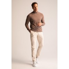 DeFacto Slim Fit Yarım Balıkçı Yaka Triko Kazak R1127AZ21WN