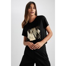 DeFacto Regular Fit Bisiklet Yaka Kısa Kollu Tişört Z9061AZ23SP