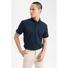 DeFacto Slim Fit Polo Yaka Kısa Kollu Pamuklu Tişört T5259AZ23SP