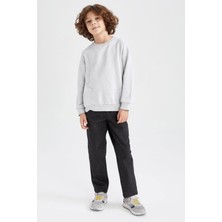 DeFacto Erkek Çocuk Bisiklet Yaka Kalın Sweatshirt Z4750A623SP