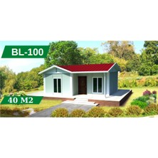 Ballife Prefabrik standart 40 m2 prefabrik konut