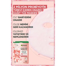 Garnier 2 Milyon Probiyotik Türevi Içeren Onarıcı Kağıt Yüz Maskesi