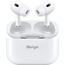 Atongm Air 10 Pro Anc Aktif Gürültü Azaltma Kablosuz Bluetooth Kulaklık, Kablosuz Şarj ile Uyumlu Ios/android