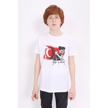 Toontoy Unisex Çocuk Atatürk Baskılı Tişört