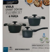 Thermoad Viola Granit Döküm Mini 3'lü Set