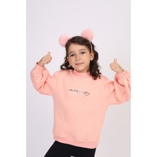 Toontoy Kids Kız Çocuk Baskılı Sweatshirt