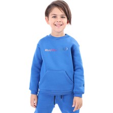 Toontoy Kids Unisex Çocuk Baskılı Sweatshirt