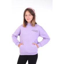 Toontoy Kids Kız Çocuk Baskılı Sweatshirt