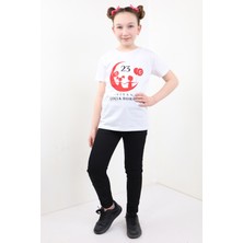 Toontoy Unisex Çocuk 23 Nisan Baskılı Tişört