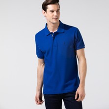 Nautica Erkek Classic Fit Mavi Kısa Kollu Polo Yaka T-Shirt K35000T.40P