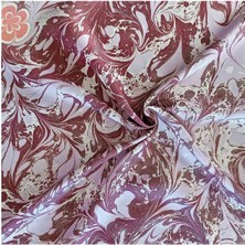 ElifEbru Exclusive Handicrafts Ebru Sanatı El Yapımı Twill Ipek Eşarp Tıe 42