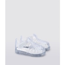 S10308 Tobby Gloss Glitter Igor Marka Kız Çocuk Sandalet Simli Şeffaf