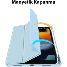 Ason Plus Dux Ducis iPad 10.2 2022 Kılıf Toby Series Kalem Yerli Manyetik Kapaklı Kılıf