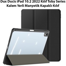 Ason Plus Dux Ducis iPad 10.2 2022 Kılıf Toby Series Kalem Yerli Manyetik Kapaklı Kılıf