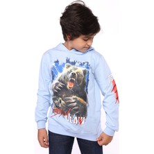 Toontoy Kids Erkek Çocuk Baskılı Sweatshirt